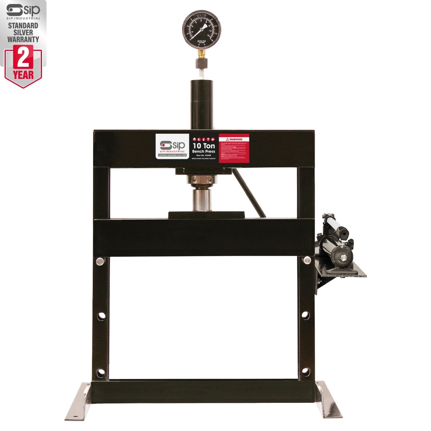 SIP 10 TON Shop Bench Press