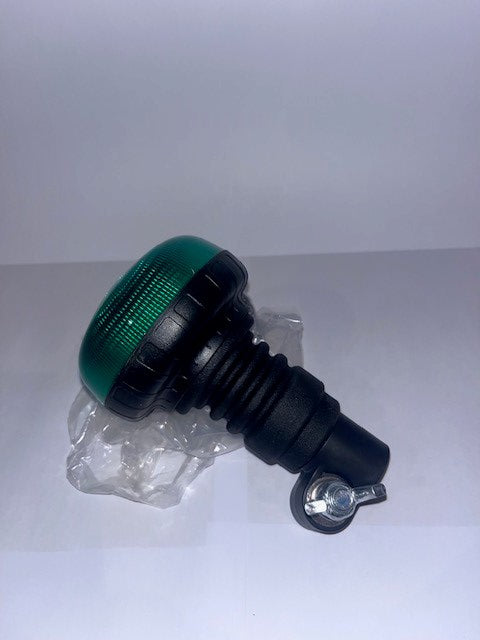 GREEN POLE MOUNT LED BEACON