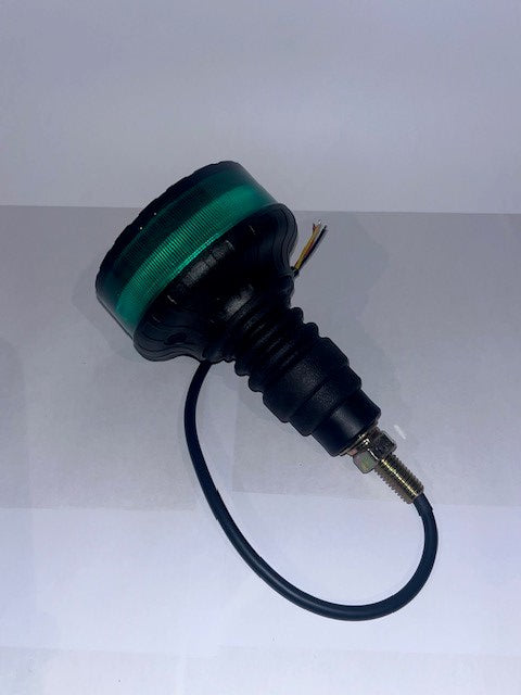 GREEN SINGLE BOLT FLEXI LED BEACON