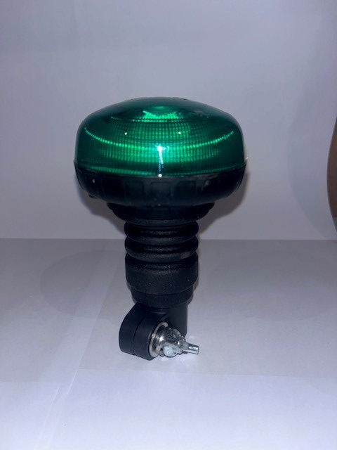 GREEN POLE MOUNT LED BEACON