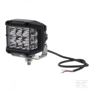 Work light LED, 22.5W, 2850lm, square, 10/30V, 89x73x97mm LA10094