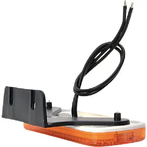 Marker light amber LED, rectangular, 12-24V, 105.4x45x11.8mm, LA30104